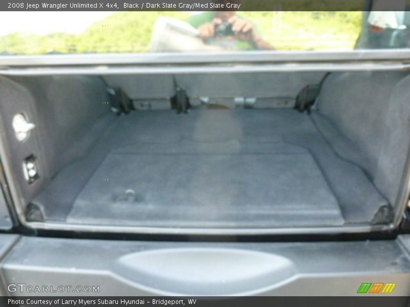 Black / Dark Slate Gray/Med Slate Gray 2008 Jeep Wrangler Unlimited X 4x4
