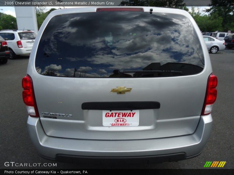 Silverstone Metallic / Medium Gray 2006 Chevrolet Uplander LS