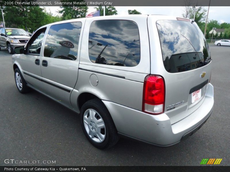 Silverstone Metallic / Medium Gray 2006 Chevrolet Uplander LS