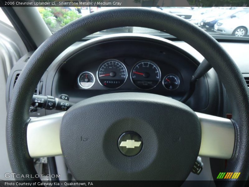 Silverstone Metallic / Medium Gray 2006 Chevrolet Uplander LS