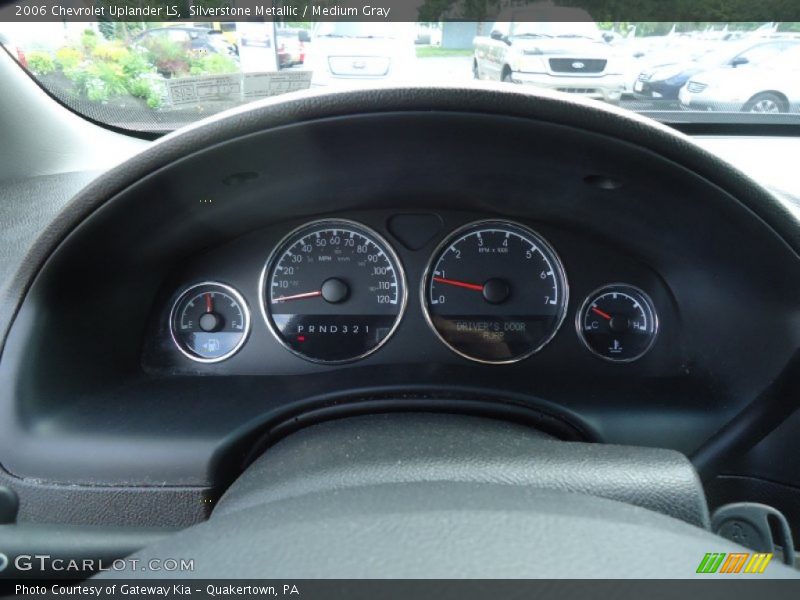 Silverstone Metallic / Medium Gray 2006 Chevrolet Uplander LS