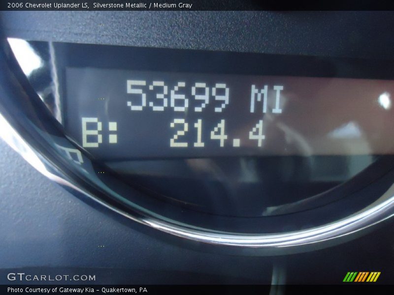 Silverstone Metallic / Medium Gray 2006 Chevrolet Uplander LS