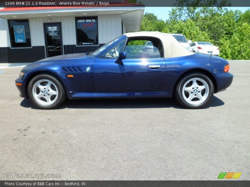  1998 Z3 1.9 Roadster Atlanta Blue Metallic