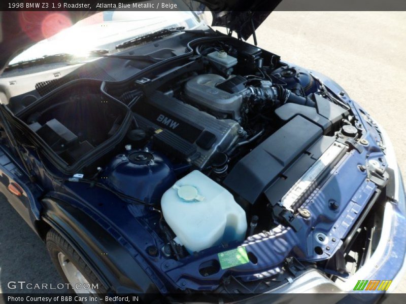  1998 Z3 1.9 Roadster Engine - 1.9 Liter DOHC 16-Valve 4 Cylinder