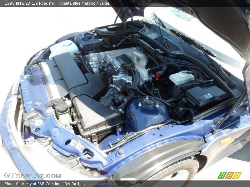  1998 Z3 1.9 Roadster Engine - 1.9 Liter DOHC 16-Valve 4 Cylinder