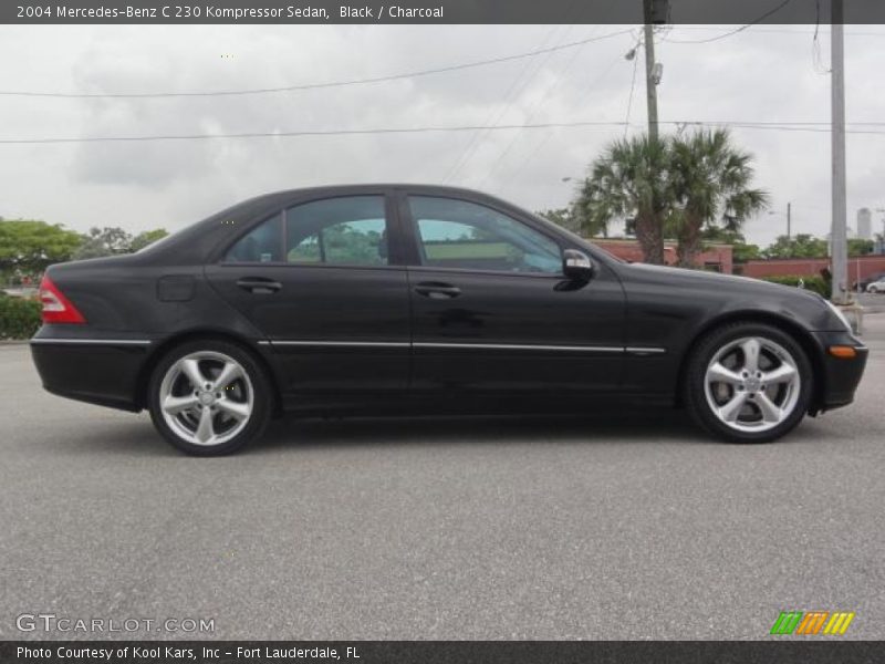 Black / Charcoal 2004 Mercedes-Benz C 230 Kompressor Sedan