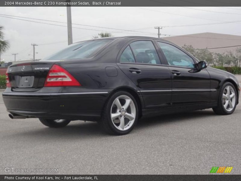 Black / Charcoal 2004 Mercedes-Benz C 230 Kompressor Sedan