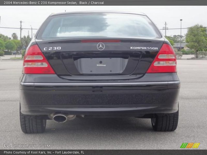 Black / Charcoal 2004 Mercedes-Benz C 230 Kompressor Sedan
