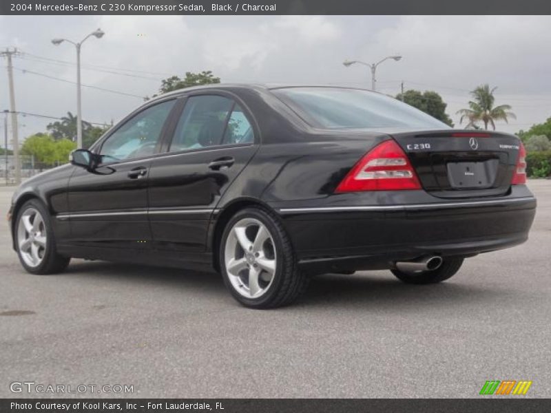 Black / Charcoal 2004 Mercedes-Benz C 230 Kompressor Sedan