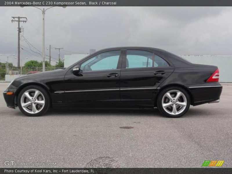 Black / Charcoal 2004 Mercedes-Benz C 230 Kompressor Sedan