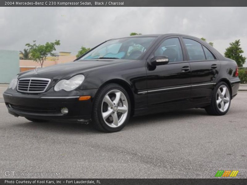 Black / Charcoal 2004 Mercedes-Benz C 230 Kompressor Sedan