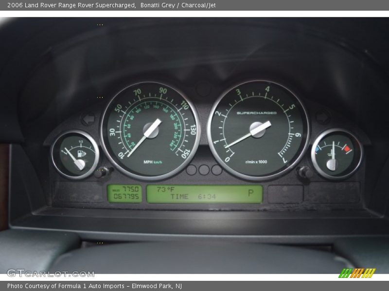 Bonatti Grey / Charcoal/Jet 2006 Land Rover Range Rover Supercharged