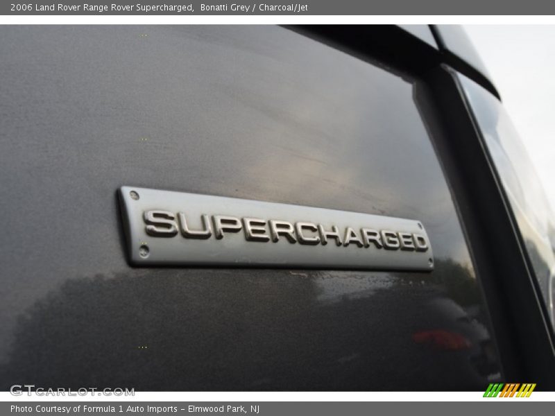 Bonatti Grey / Charcoal/Jet 2006 Land Rover Range Rover Supercharged
