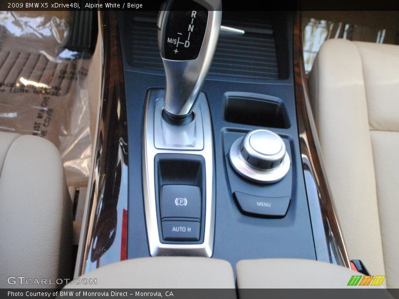 Alpine White / Beige 2009 BMW X5 xDrive48i