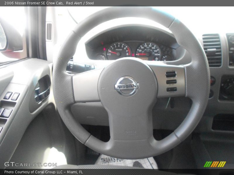 Red Alert / Steel 2006 Nissan Frontier SE Crew Cab