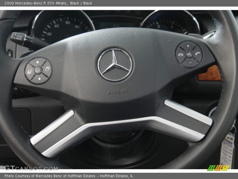 Black / Black 2009 Mercedes-Benz R 350 4Matic
