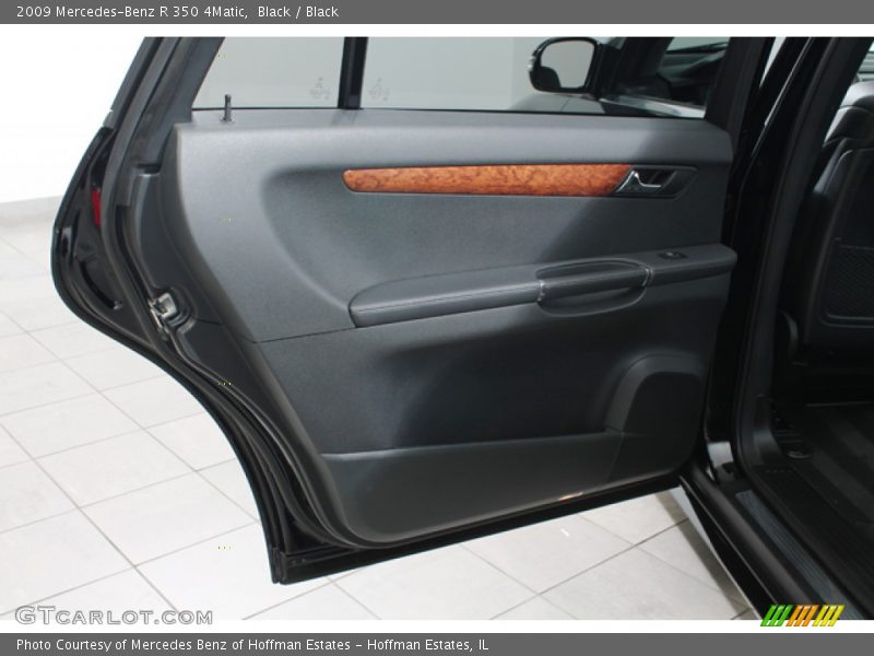 Black / Black 2009 Mercedes-Benz R 350 4Matic