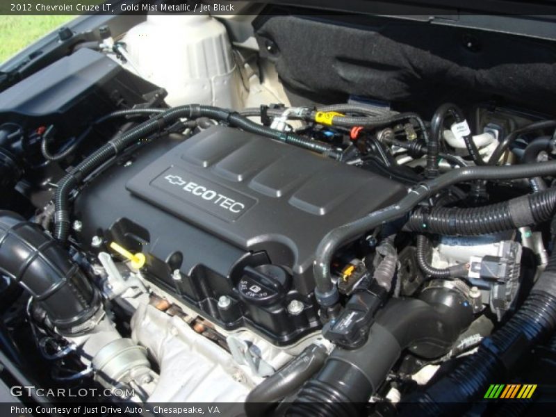  2012 Cruze LT Engine - 1.4 Liter DI Turbocharged DOHC 16-Valve VVT 4 Cylinder