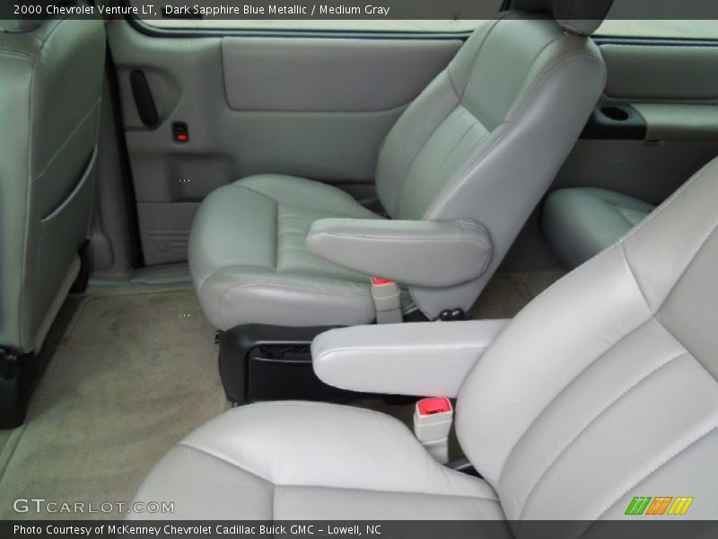 Dark Sapphire Blue Metallic / Medium Gray 2000 Chevrolet Venture LT