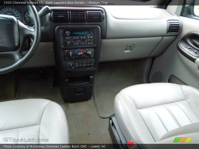 Dark Sapphire Blue Metallic / Medium Gray 2000 Chevrolet Venture LT
