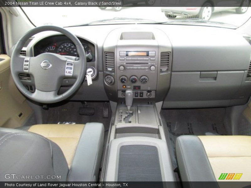 Dashboard of 2004 Titan LE Crew Cab 4x4