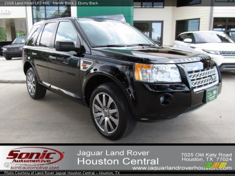 Narvik Black / Ebony Black 2008 Land Rover LR2 HSE