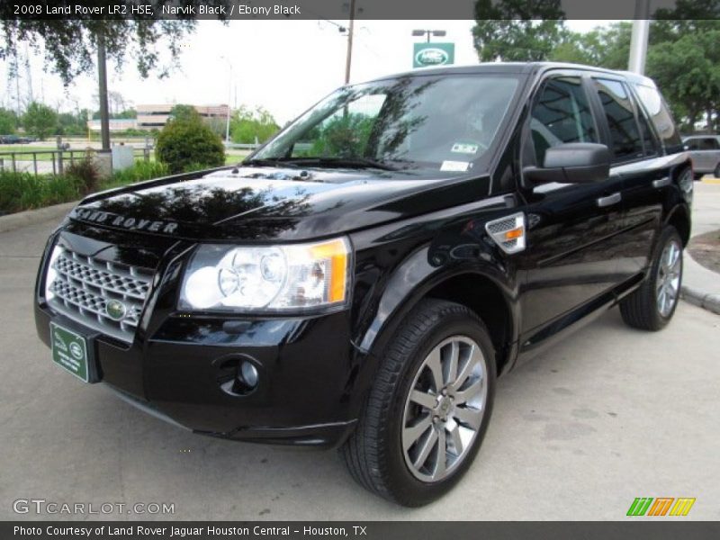 Narvik Black / Ebony Black 2008 Land Rover LR2 HSE