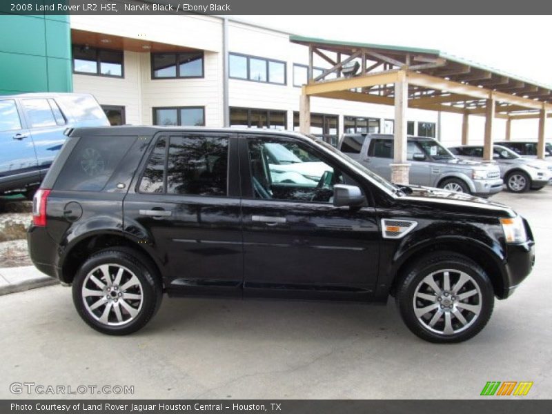 Narvik Black / Ebony Black 2008 Land Rover LR2 HSE