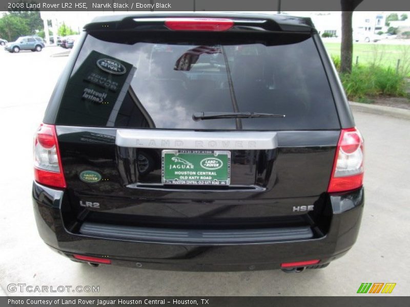 Narvik Black / Ebony Black 2008 Land Rover LR2 HSE