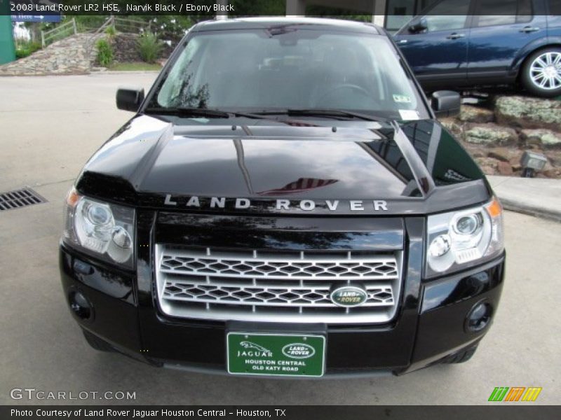Narvik Black / Ebony Black 2008 Land Rover LR2 HSE