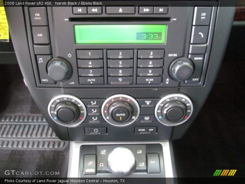 Narvik Black / Ebony Black 2008 Land Rover LR2 HSE