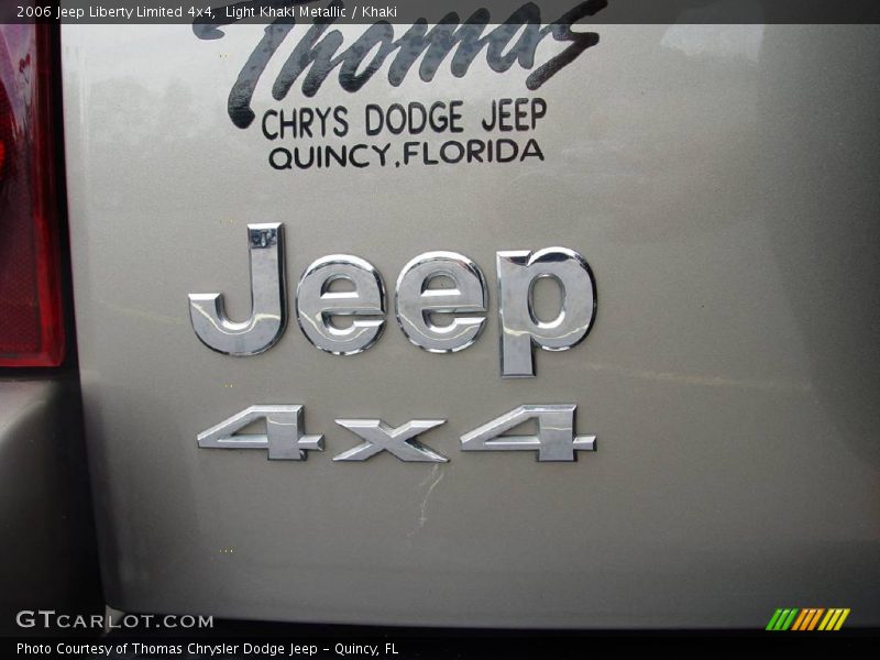 Light Khaki Metallic / Khaki 2006 Jeep Liberty Limited 4x4