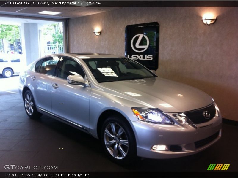 Mercury Metallic / Light Gray 2010 Lexus GS 350 AWD