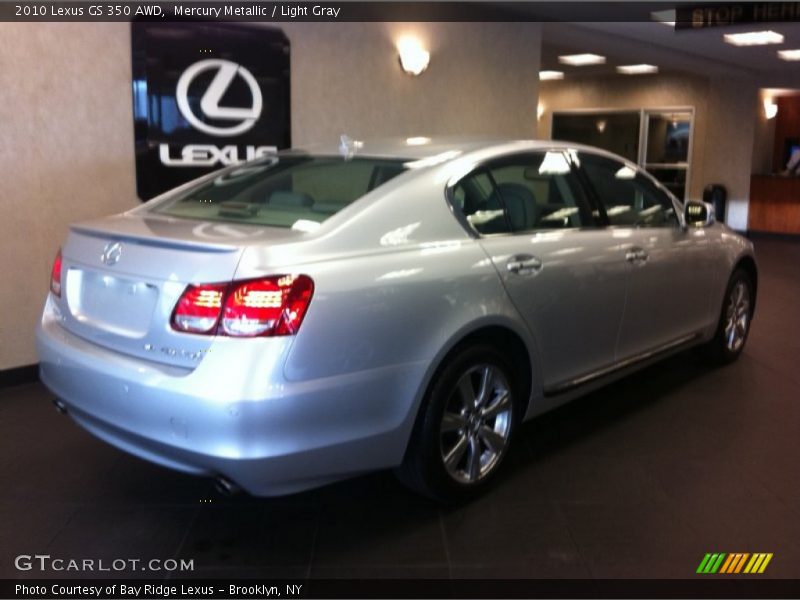Mercury Metallic / Light Gray 2010 Lexus GS 350 AWD