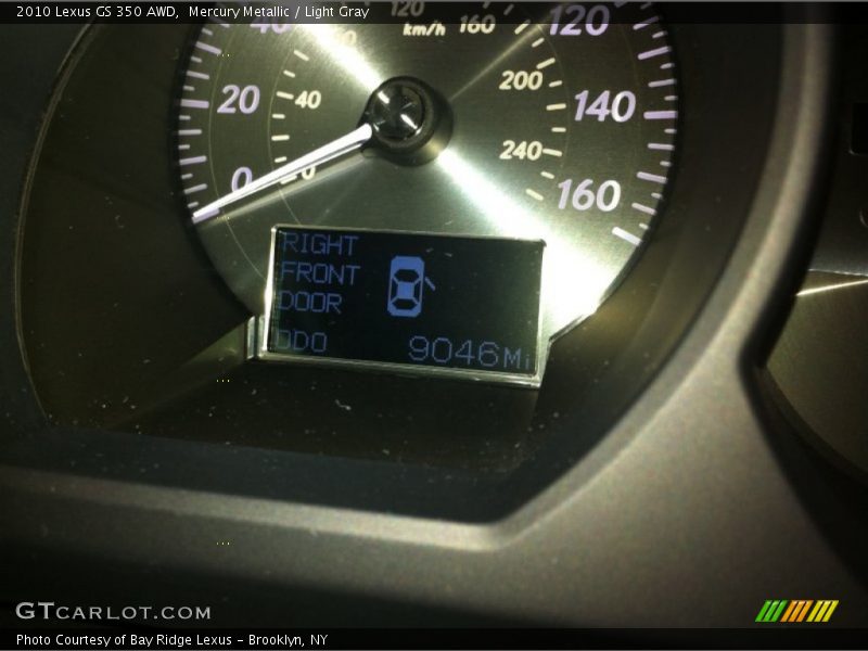 Mercury Metallic / Light Gray 2010 Lexus GS 350 AWD