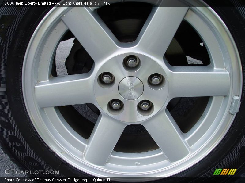 Light Khaki Metallic / Khaki 2006 Jeep Liberty Limited 4x4