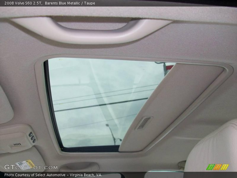 Barents Blue Metallic / Taupe 2008 Volvo S60 2.5T