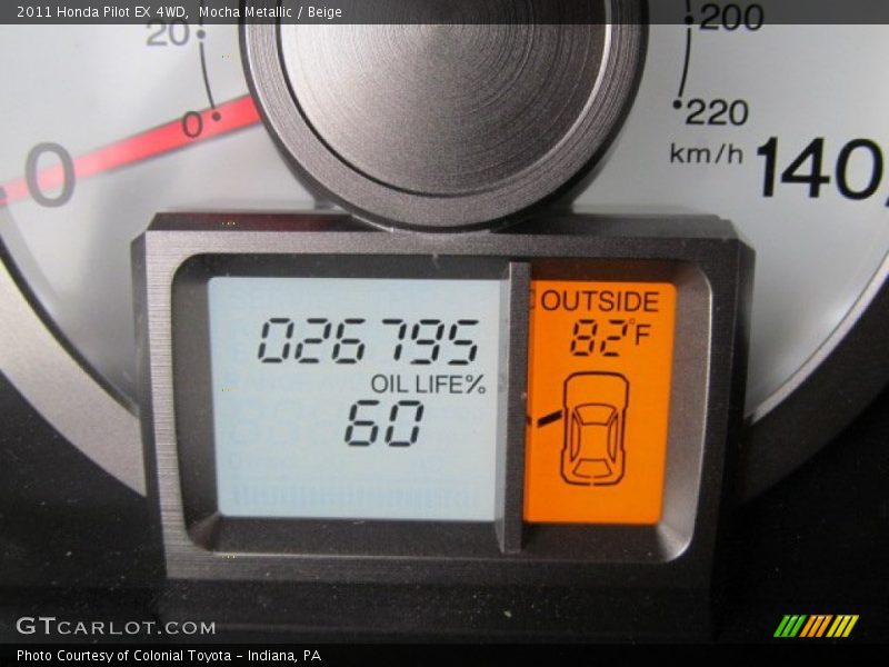 Mocha Metallic / Beige 2011 Honda Pilot EX 4WD