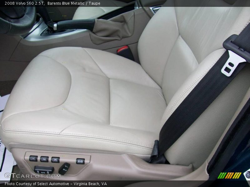Barents Blue Metallic / Taupe 2008 Volvo S60 2.5T