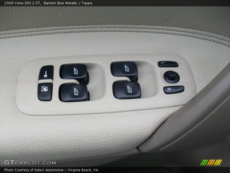 Barents Blue Metallic / Taupe 2008 Volvo S60 2.5T