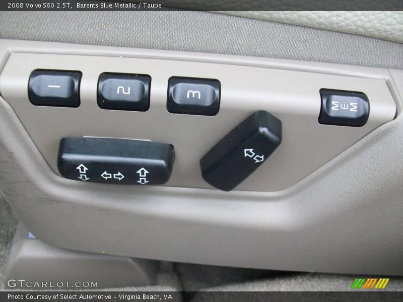 Barents Blue Metallic / Taupe 2008 Volvo S60 2.5T