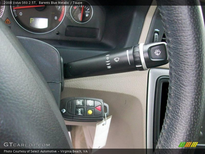 Barents Blue Metallic / Taupe 2008 Volvo S60 2.5T