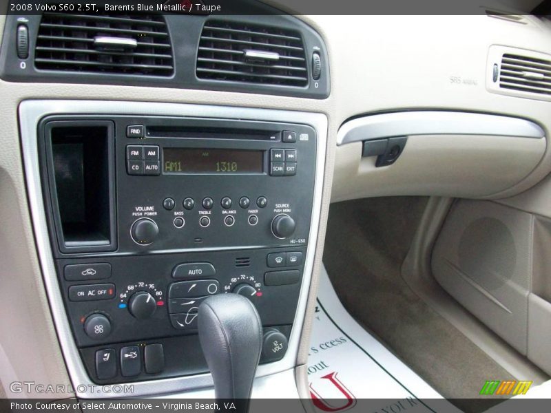 Barents Blue Metallic / Taupe 2008 Volvo S60 2.5T