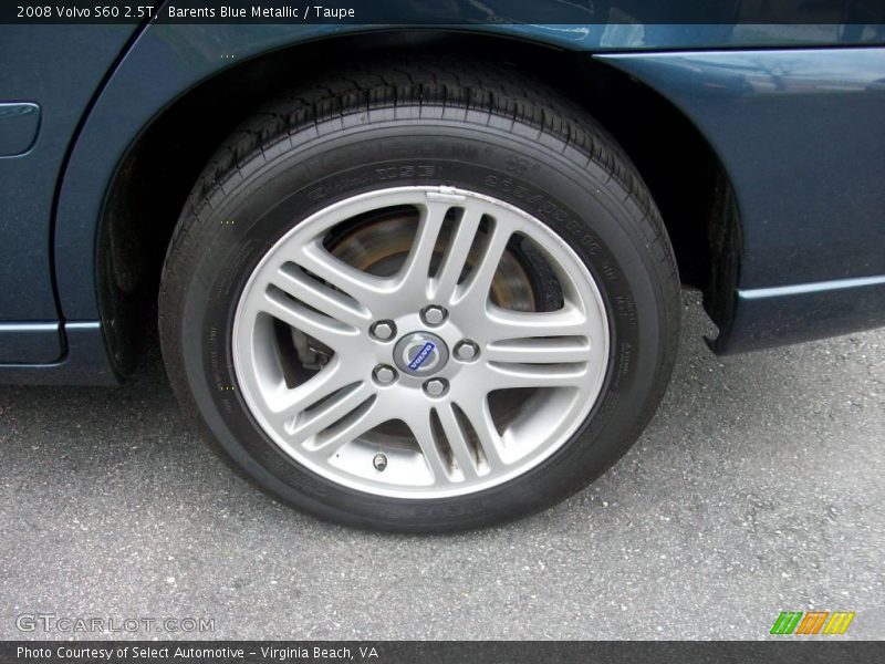 Barents Blue Metallic / Taupe 2008 Volvo S60 2.5T