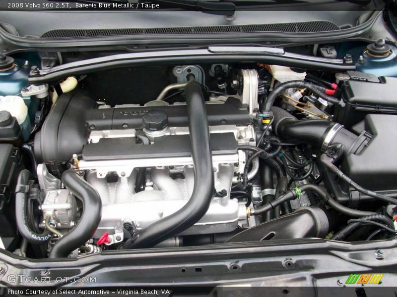 Barents Blue Metallic / Taupe 2008 Volvo S60 2.5T