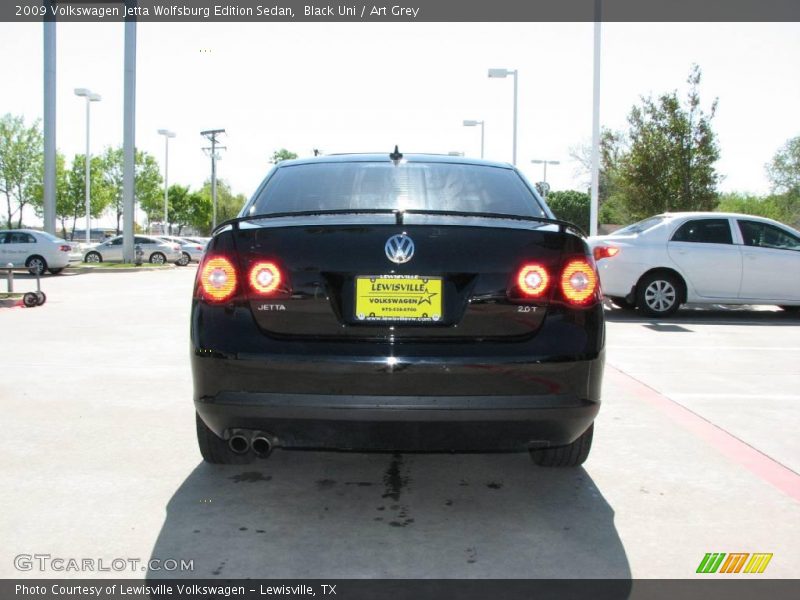 Black Uni / Art Grey 2009 Volkswagen Jetta Wolfsburg Edition Sedan
