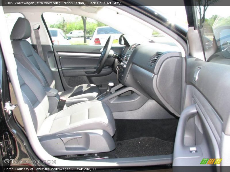 Black Uni / Art Grey 2009 Volkswagen Jetta Wolfsburg Edition Sedan