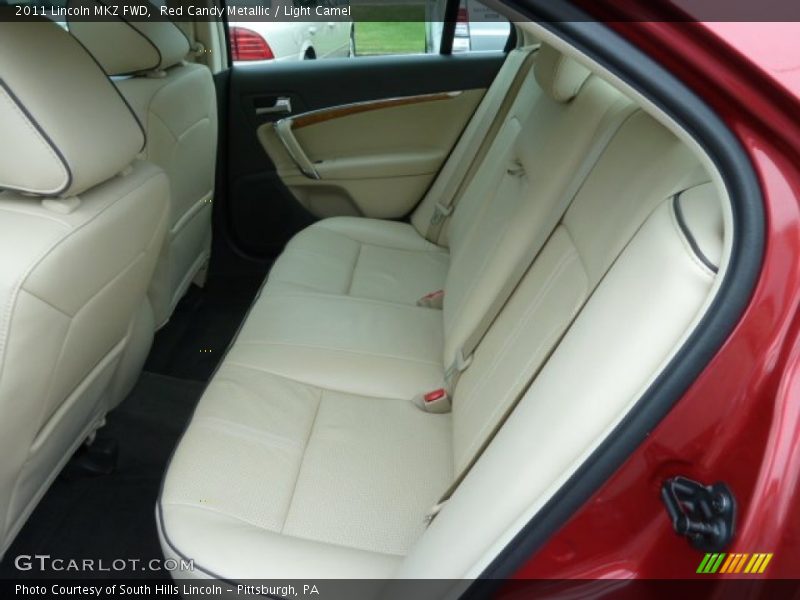 Red Candy Metallic / Light Camel 2011 Lincoln MKZ FWD