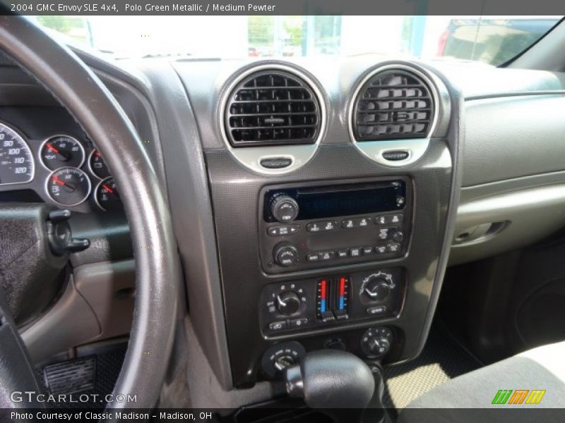 Polo Green Metallic / Medium Pewter 2004 GMC Envoy SLE 4x4