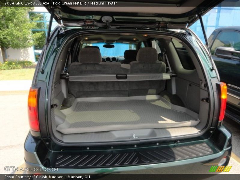Polo Green Metallic / Medium Pewter 2004 GMC Envoy SLE 4x4